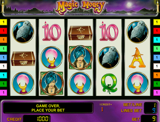 Играть в игровой автомат magic money на рубли